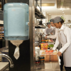 Dispenser för torkrullar | Tork M3 Reflex Mini | turkos STO00200 - 5