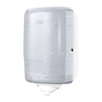 Dispenser för torkrullar | Tork M3 Reflex Mini | vit STO00201