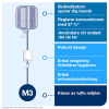 Dispenser för torkrullar | Tork M3 Reflex Mini | vit STO00201 - 7