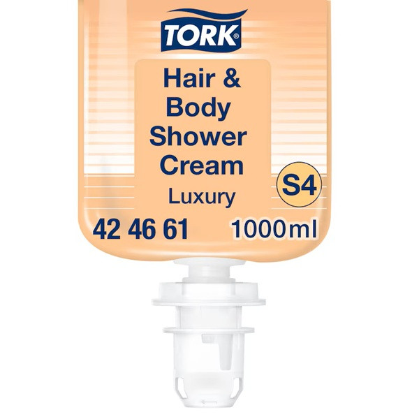 Duschtvål 1L | Tork S4 | Luxury Hair&Body | parfymerad | 6st SE200645 - 1