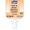 Duschtvål 1L | Tork S4 | Luxury Hair&Body | parfymerad | 6st SE200645 - 1