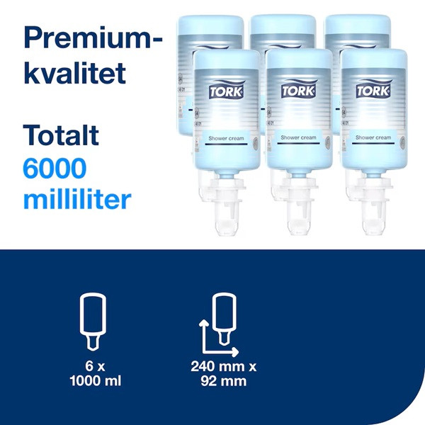 Duschtvål 1L | Tork S4 | Unisexdoft SE200642 - 4