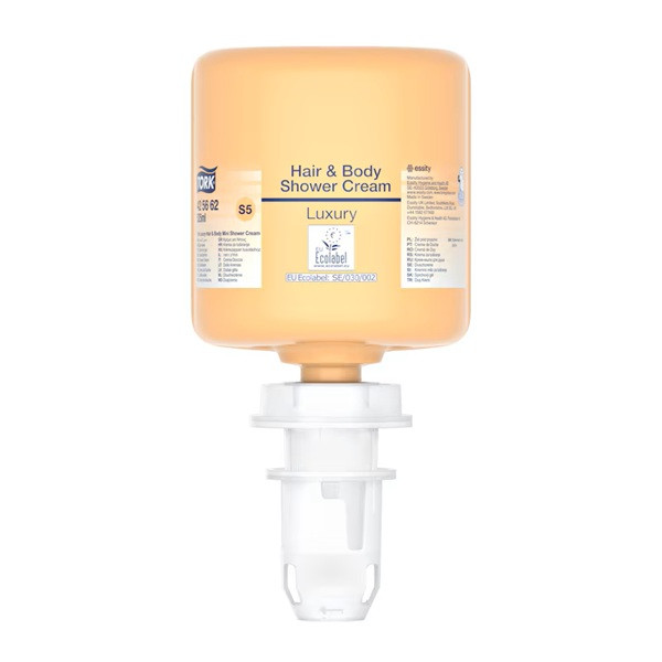 Duschtvål 525ml | Tork S5 | Hair&Body Mini | argan vanilj | 8st SE200641 - 2