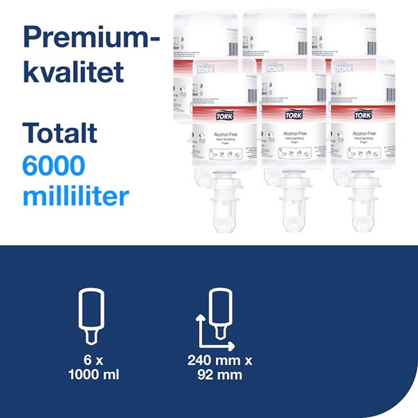 Handdesinfektion 1L | Tork S4 alkoholfri SE200631 - 3