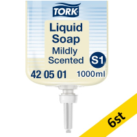Handtvål 1L | Tork S1 Mild | ljusgul | 6st STO00057