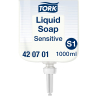 Handtvål 1L | Tork S1 Sensitive | transparent STO00143 - 1