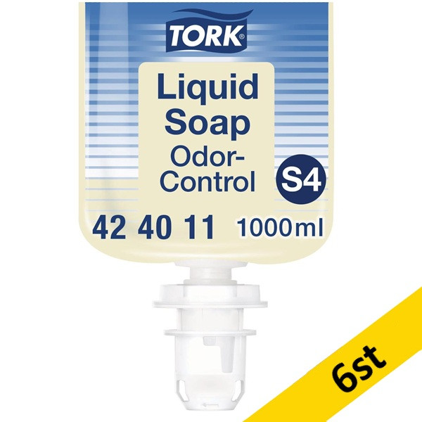 Handtvål 1L | Tork S4 Odor-Control | transparent | 6st SE200122 - 1