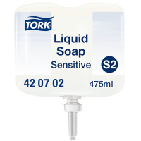 Handtvål 475ml | Tork S2 Sensitive Mini | vit STO00144