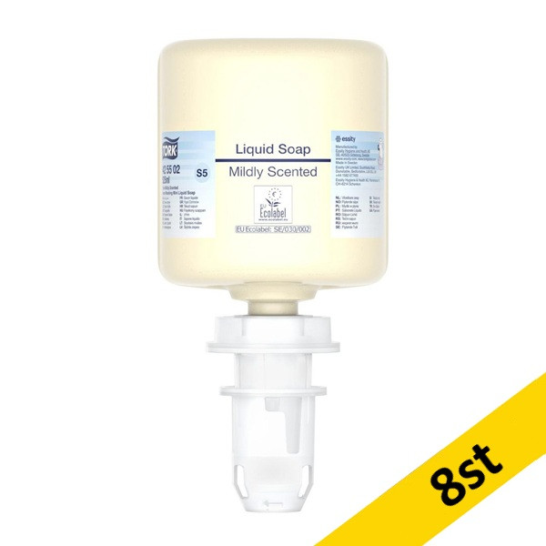 Handtvål 525ml | Tork S5 Mild Mini | ljusgul | 8st SE200117 - 1