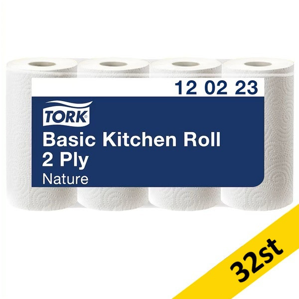 Hushållspapper 2-lag | Tork Basic | nature | 32st SE200588 - 1