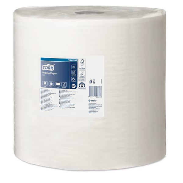 Industritorkrulle 1-lag | 1.180m | Tork Adv W1 | vit SE200577 - 2