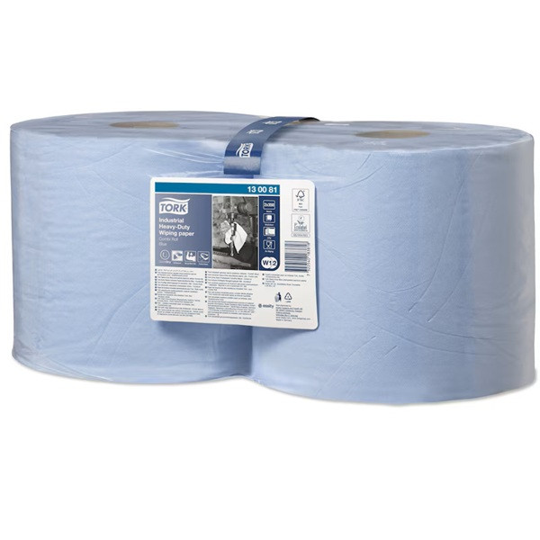 Industritorkrulle 3-lag | 710m | Tork Pre W1/2 | blå | 2st SE200567 - 2