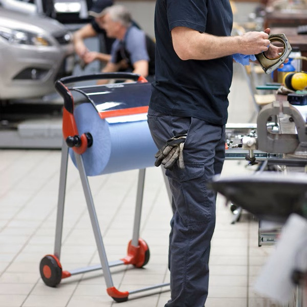 Industritorkrulle 3-lag | 710m | Tork Pre W1/2 | blå | 2st SE200567 - 3