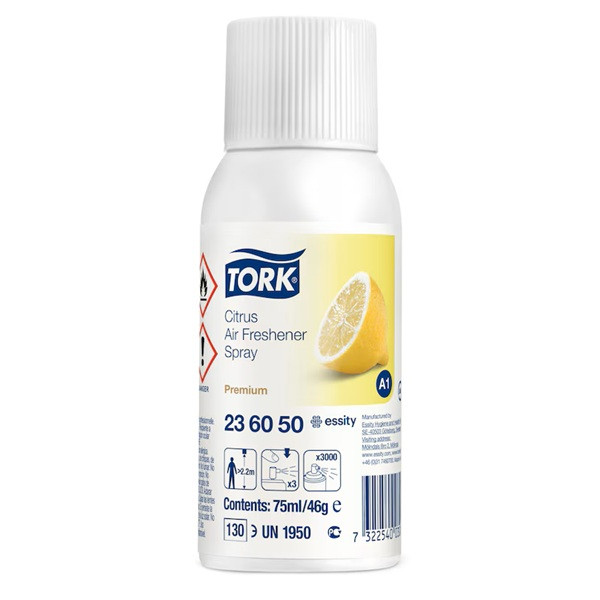 Luktförbättrare 75ml | Tork A1 citrus spray STO00015 - 2