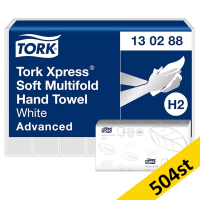 Pappershandduk 136/fp | 2-lag | Tork Adv H2 Xpress | vit | 504st [PALLFRAKT]