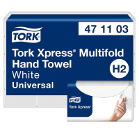 Pappershandduk 190/fp | 2-lag | Tork Uni H2 | vit | 20st SE200599