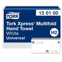 Pappershandduk 230/fp | 1-lag | Tork Uni H2 Xpress | vit | 21st SE200595