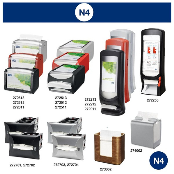 Servetter 1.000/fp | 2-lag | Tork Pre N4 | natur | 8st SE200267 - 5