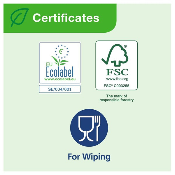 Servetter 1.000/fp | 2-lag | Tork Pre N4 | vit SE200263 - 5