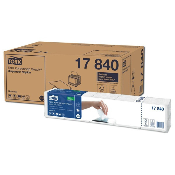 Servetter 1.125/fp | 1-lag | Tork Uni N10 | vit SE200255 - 2