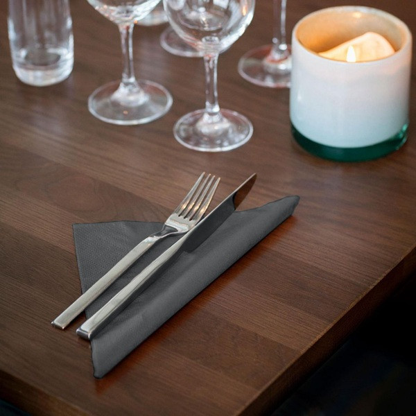 Servetter 150/fp | 3-lag | Tork Lunch | antracit | 10st SE200317 - 4