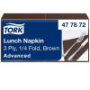 Servetter 150/fp | 3-lag | Tork Lunch | brun SE200310 - 1