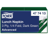 Servetter 150/fp | 3-lag | Tork Lunch | mörkgrön SE200288 - 1