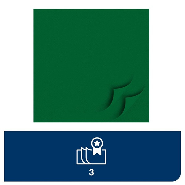 Servetter 150/fp | 3-lag | Tork Lunch | mörkgrön SE200288 - 3