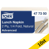 Servetter 200/fp | 2-lag | Tork Adv | natur | 10st SE200426 - 1