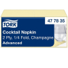 Servetter 200/fp | 2-lag | Tork Cocktail | champagne SE200414 - 1