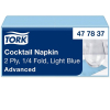 Servetter 200/fp | 2-lag | Tork Cocktail | ljusblå SE200411 - 1