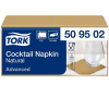 Servetter 200/fp | 2-lag | Tork Cocktail | natur SE200408 - 1