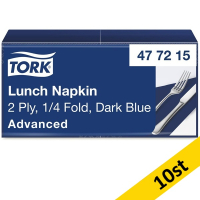 Servetter 200/fp | 2-lag | Tork Lunch | mörkblå | 10st SE200332