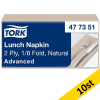 Servetter 200/fp | 2-lag | Tork Lunch | natur | 10st SE200329 - 1