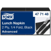 Servetter 200/fp | 2-lag | Tork Lunch | svart SE200319 - 1
