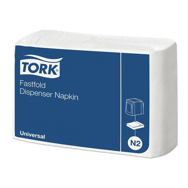 Servetter 300/fp | 1-lag | Tork Uni N2 | vit SE200252 - 1
