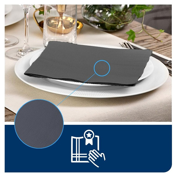 Servetter 50/fp | 1-lag | Tork LinStyle | antracit | 14st SE200388 - 3