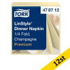 Servetter 50/fp | 1-lag | Tork LinStyle | champagne | 12st SE200378 - 1