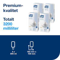 Skumtvål 800ml | Tork S3 Pre Luxury | vit | 4st SE200939