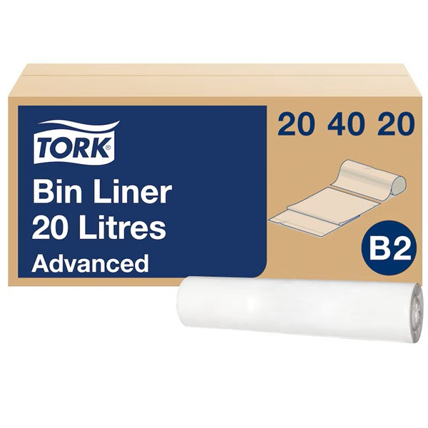 Soppåse 20L | Tork B2 | vit | 100st SE200519 - 1