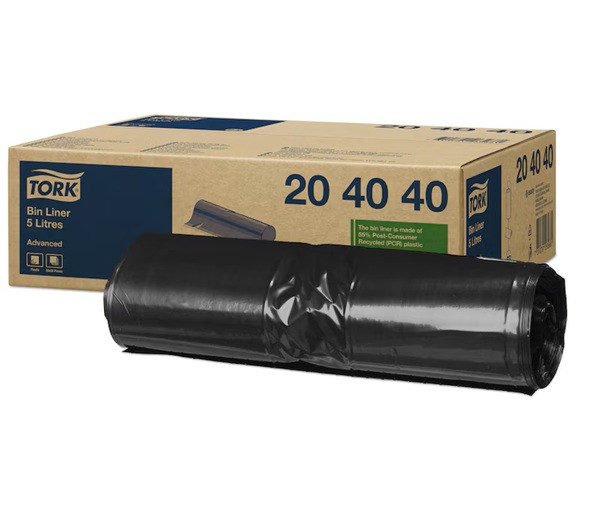 Soppåse 5L | Tork B3 | svart | 50st SE200516 - 1