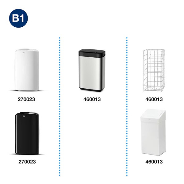 Sopsäck 50L | Tork B1 | transparent | 250st SE200523 - 4