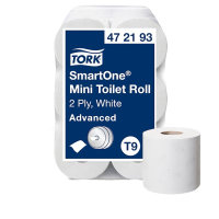Toalettpapper 2-lag | 111m | Tork SmartOne T9 | vit | 12st