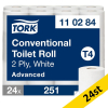 Toalettpapper 2-lag | 31m | Tork Adv T4 | vit | 24st SE200224 - 1