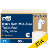 Toalettpapper 2-lag | 90m | Tork Pre T6 | vit | 27st SE200200 - 1