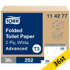 Toalettpapper 252/fp | 2-lag | Tork Adv T3 | vit | 36st SE200226 - 1
