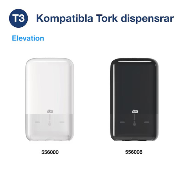 Toalettpapper 252/fp | 2-lag | Tork Pre T3 vikt | vit | 30st STO00114 - 6