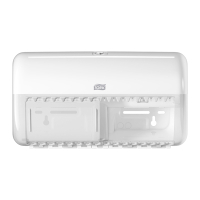 Tork Toalettpappersautomat T4 | Tork | 557000 traditionell | vit 557000 STO00007
