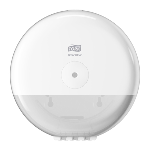 Tork Toalettpappersautomat T9 | Tork Mini SmartOne® | 681000 | vit 681000 STO00265 - 1