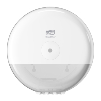 Tork Toalettpappersautomat T9 | Tork Mini SmartOne® | 681000 | vit 681000 STO00265